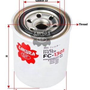 Lọc dầu động cơ FC-1301