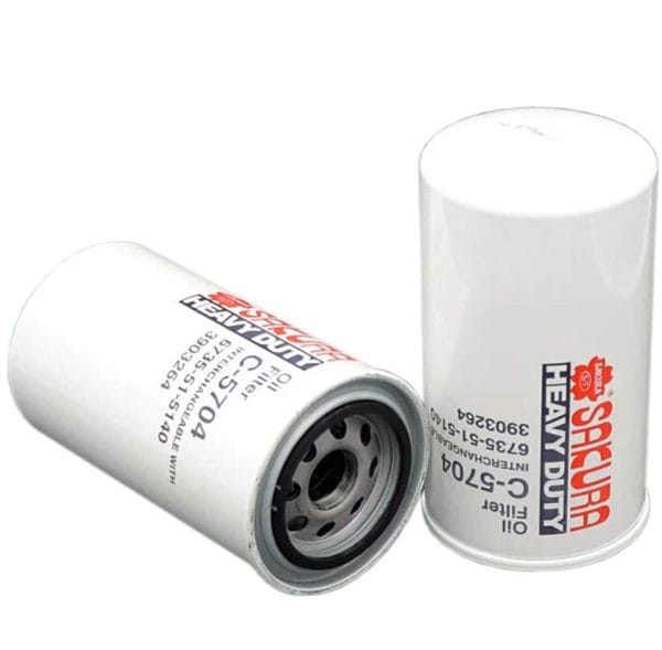 C-5704 Sakura lọc nhớt động cơ xe xúc lật HYUNDAI HL740-3 - Công ty ...