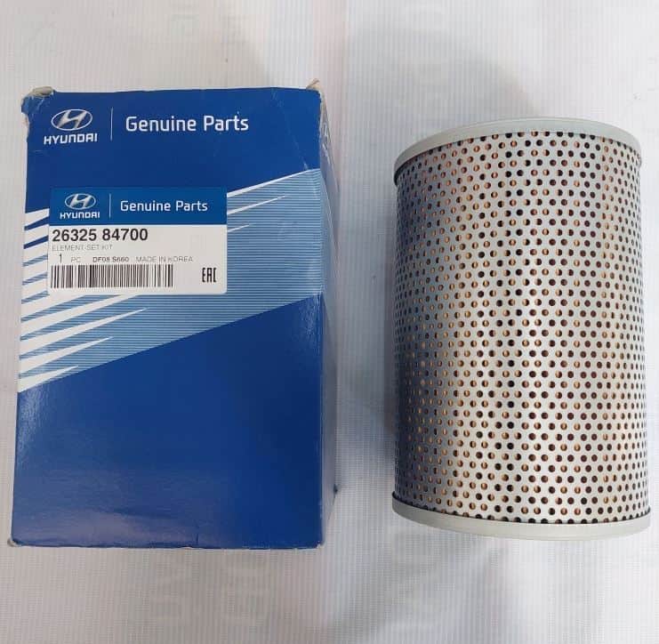 26325-84700 - Lọc nhớt phụ xe Hyundai 380HP