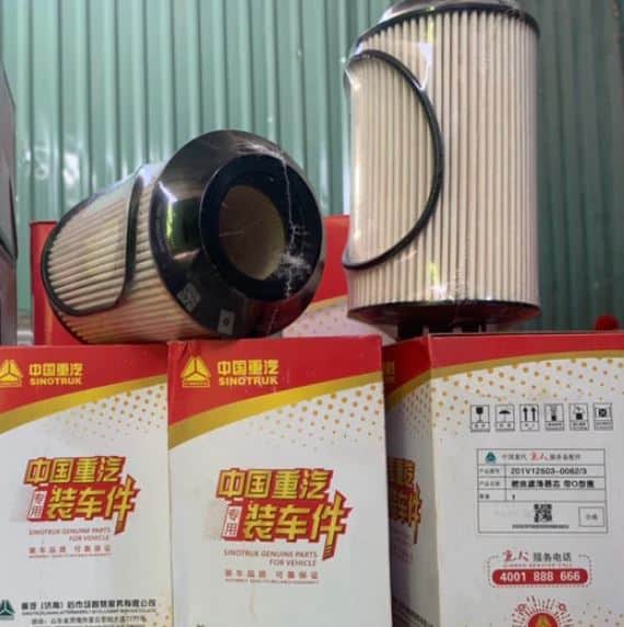 201V125030062 - Lọc dầu tinh Howo MAX 460HP