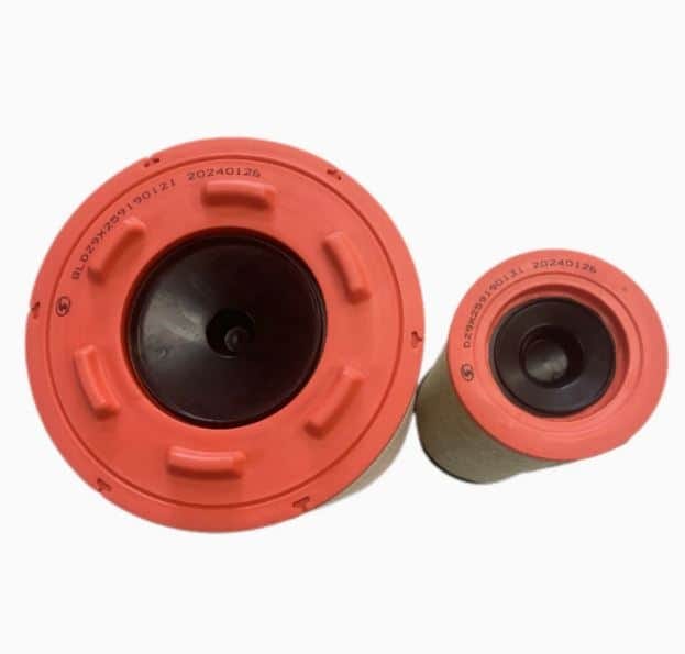 DZ9X259190121 + DZ9X259190131 - Lọc gió phụ Shacman X5000