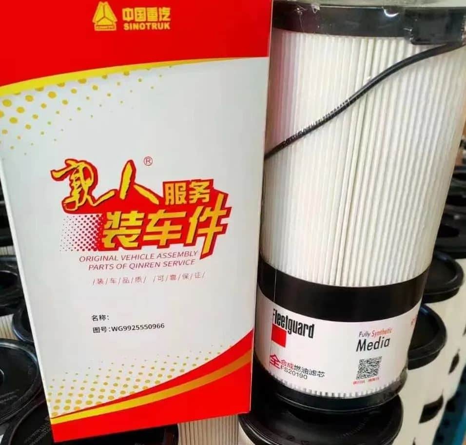WG9925550966 - Lọc dầu thô Howo TH7 LX 460HP